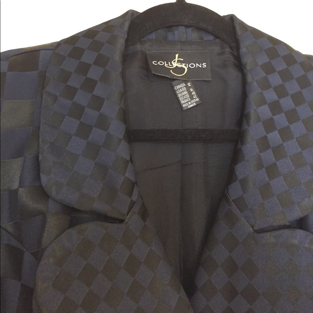 - JS Collection Checkered Blazers - Picture 2 of 6